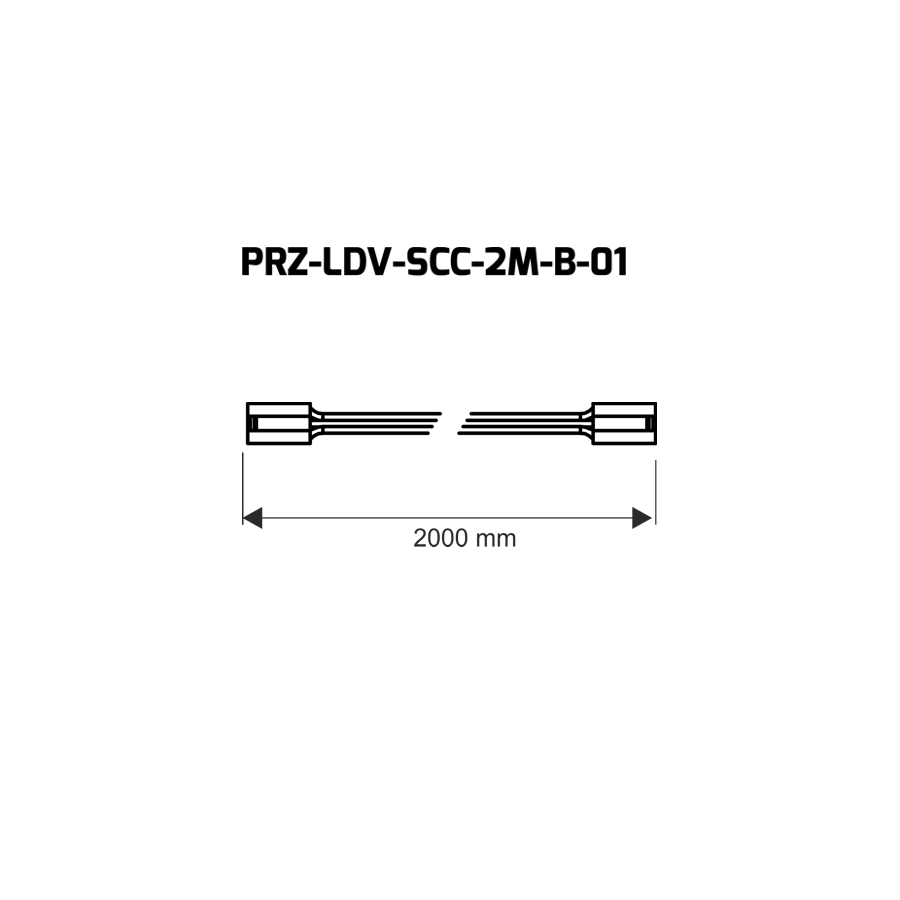 Przewód łączący zasilacze SMART LED DRIVER SYSTEM SMART Design Light