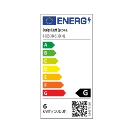Taśma COB SLIM 5 mm 384 LED/m IP20 10,6W/m