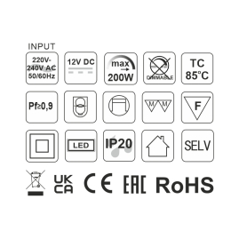Zasilacz LED 200W BASIC