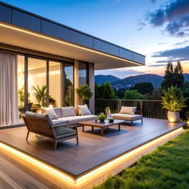 Taśma LED Neon Flex IP67 6,2W/m BARWA ZIMNA  8000K- WIZUALIZACJA