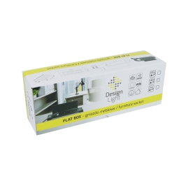 FLAT BOX wpuszczane gniazdo meblowe