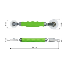 Uniwersalny ROLLER do montażu taśm LED