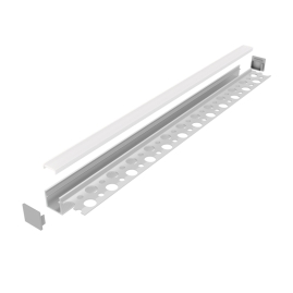Profil aluminiowy DEOLINE typ K 2 m- schemat profil architektoniczny