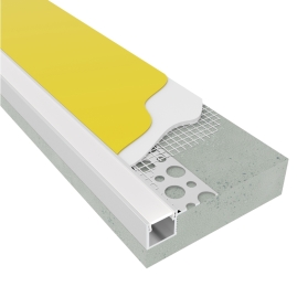 Profil aluminiowy DEOLINE typ K 2 m rysunek techniczny