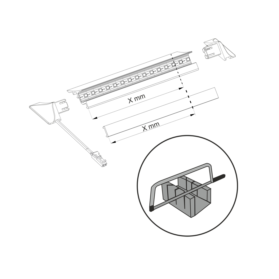 Listwa Talea- rysunek techniczny