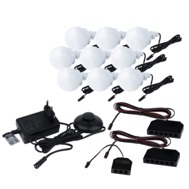 Zestaw LED 9 żarówek BUMI 2