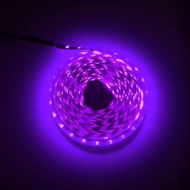 Rolka świecącej taśmy RGBW na kolor fioletowy