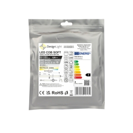 Taśma LED COB w barwie neutralnej w opakowaniu