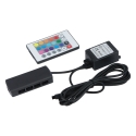 Sterownik LED RGB z pilotem  IR i rozdzielaczem RGB MINI