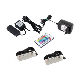 KLIPS LED PVC RGB, ZESTAW 2PKT- gotowy zestaw Rgb