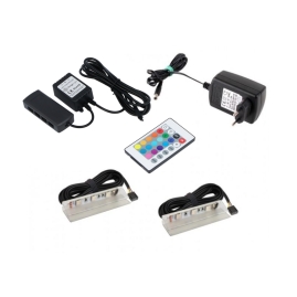 KLIPS LED PVC RGB, ZESTAW 2PKT- gotowy zestaw Rgb