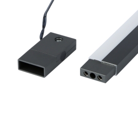 Glovia oprawa do szaf i szuflad. Uchwyty montażowe w zestawie