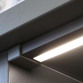 Glovia zastosowana w szafce meblowej