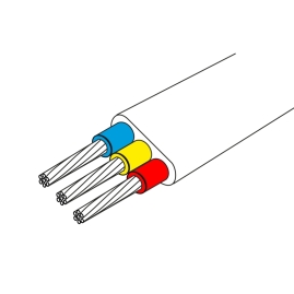 Przewód do taśmy BICOLOR 3 x 0,50mm2 200mb