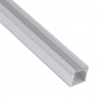 Profil nawierzchniowy aluminiowy LINE 1m klosz transparent