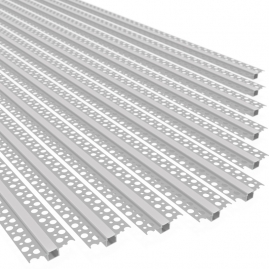 Profil aluminiowy DEOLINE typ P 10 ODCINKÓW O DŁUGOŚCI 2 M  to profil do karton gipsu, architektoniczny