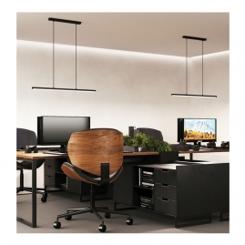 lampa LED BROOKLYN - oświetlenie blatu biurek, barwa neutralna 4000K idealna do pracy biurowej
