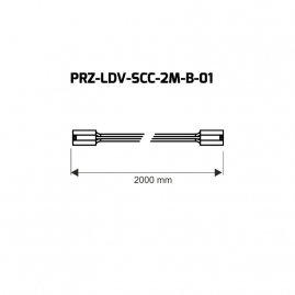 Przewód łączący sygnał SCC do zasilaczy SMART LED DRIVER