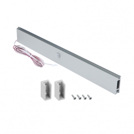 RELING aluminiowy SLIM PIR – prostokątny drążek LED do szaf