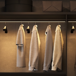 Drążek LED RELING PLUS z wyłącznikiem ruchowym PIR