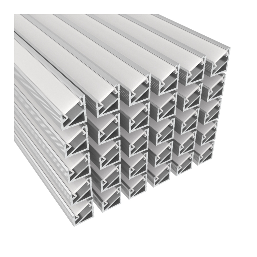 Profil aluminiowy TRI-LINE MINI 3m zestaw 30 sztuk