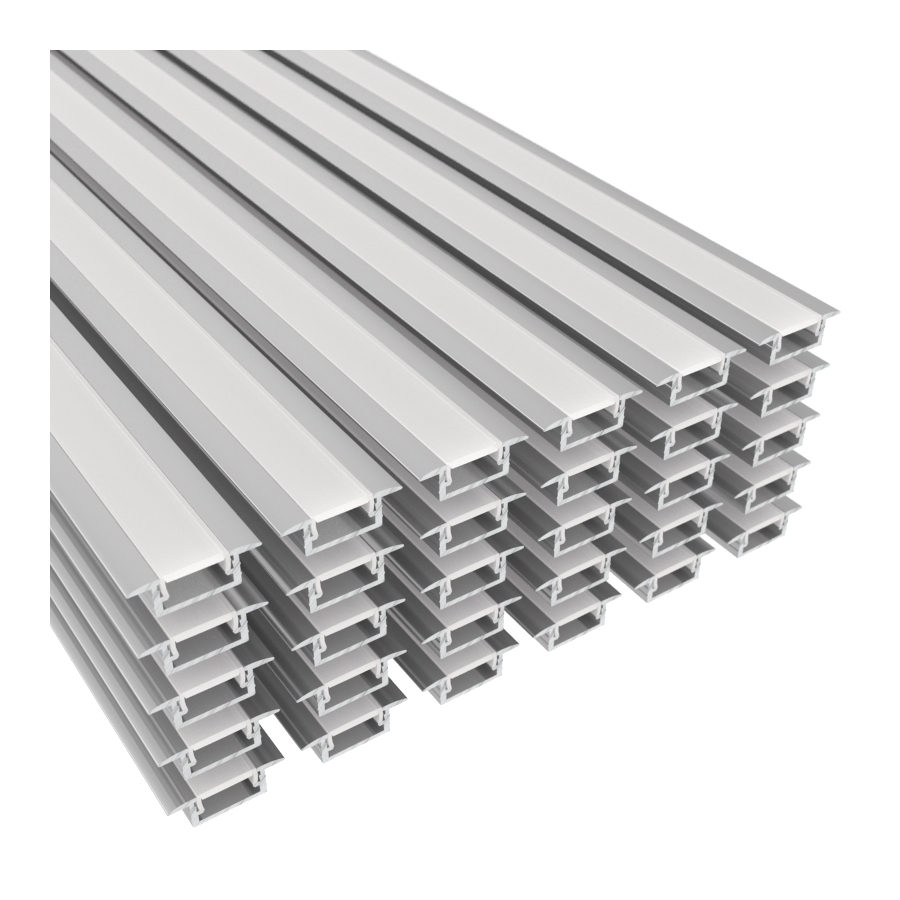 Profil aluminiowy  INLINE MINI XL 3 m zestaw 30 sztuk