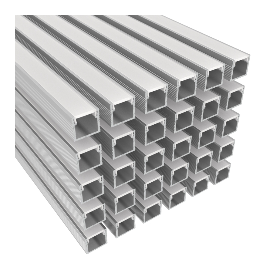 Profil aluminiowy LINE 3 m zestaw 30 sztuk