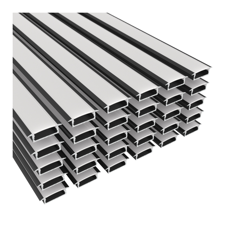 Profil aluminiowy INLINE Z 3 m zestaw 30 sztuk