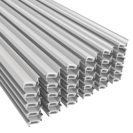 Profil aluminiowy czarny  ZENOLINE 3m zestaw 30 sztuk 2